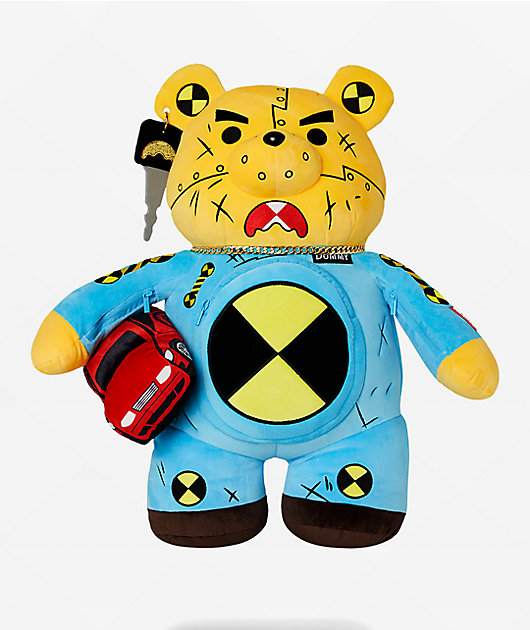 Sprayground Dummy Bear Plush Backpack