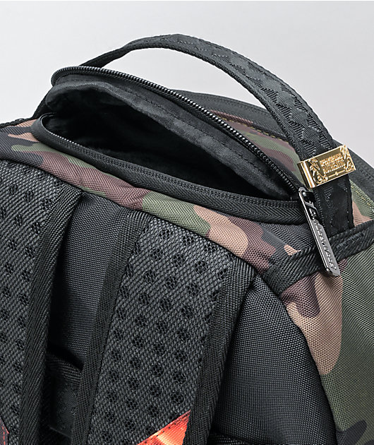 Sprayground Fire Shark Backpack