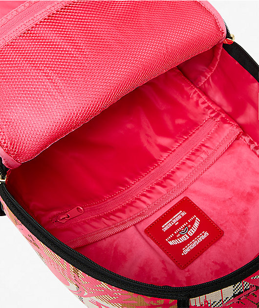 Sprayground Graffed Up Plaid Backpack