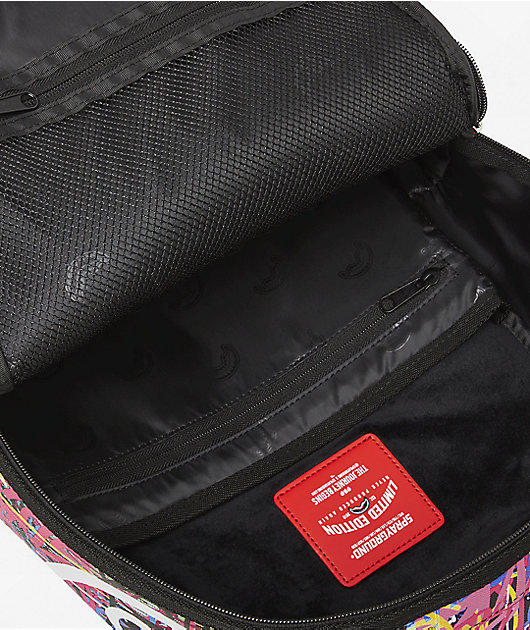 SPRAYGROUND グラフィティリュック 限定版 特別限定 SPRAYGROUND ハーフグラフィティ メタリック バック