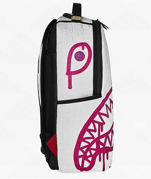 Sprayground Graffiti Mayhem Remix White Backpack | Zumiez