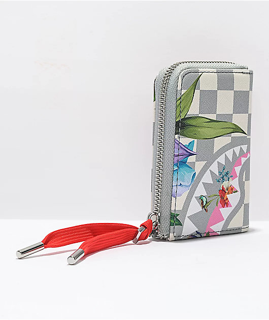 Sprayground Jardin Du Palais White Wallet