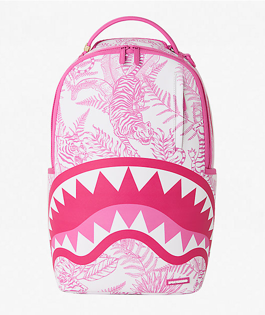 Sprayground Jungle Print Pink Backpack