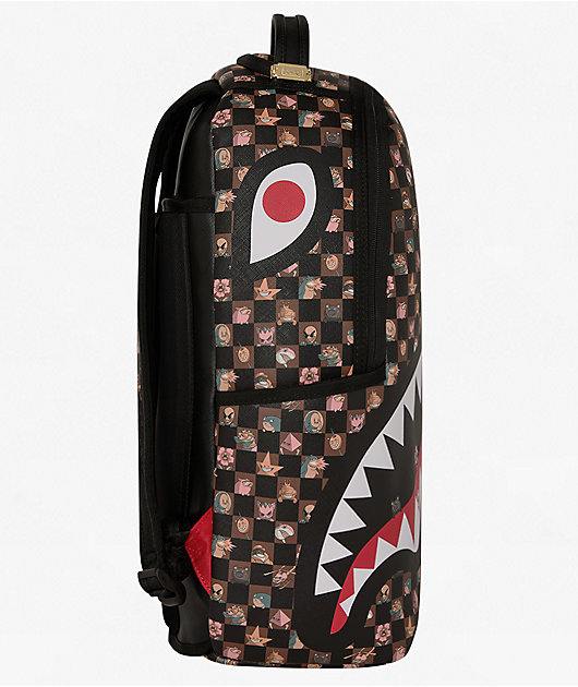 Sprayground King Characters Remix Checker Backpack