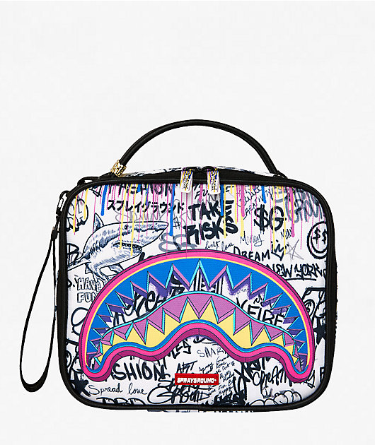 Sprayground Mean Money Collage Lunch Box