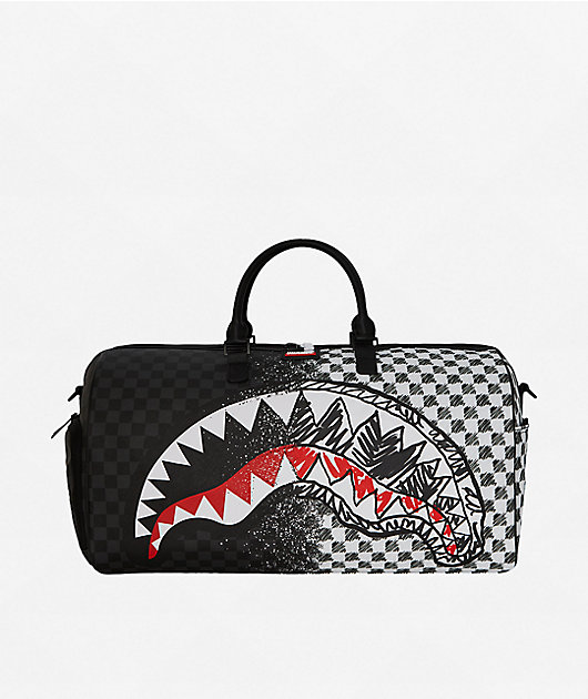 Sprayground Mix And Match Scribble Duffle Bag | Zumiez