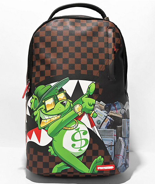 Money backpack outlet sprayground