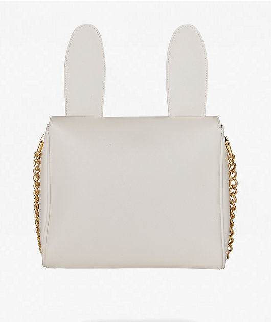 Sprayground Money Bunny White Shoulder Bag