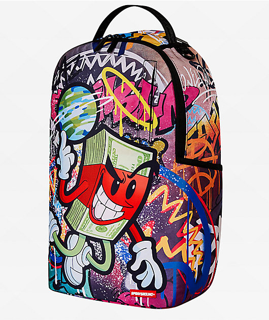 Sprayground Money Makes The World Backpack | Zumiez