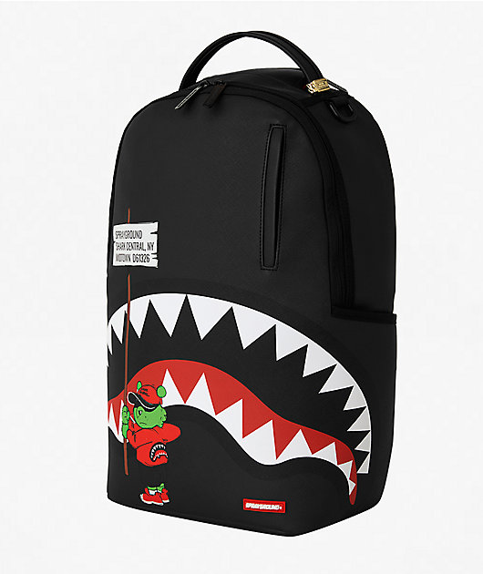 Sprayground Moneybear Shark Black Backpack