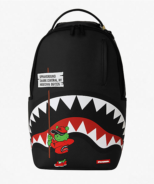 Sprayground Moneybear Shark Black Backpack