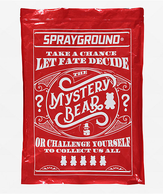 Sprayground Mystery Bear Holiday Bag