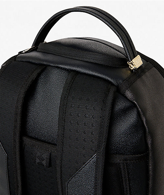 Sprayground Painted Hanging Stuff Black Backpack