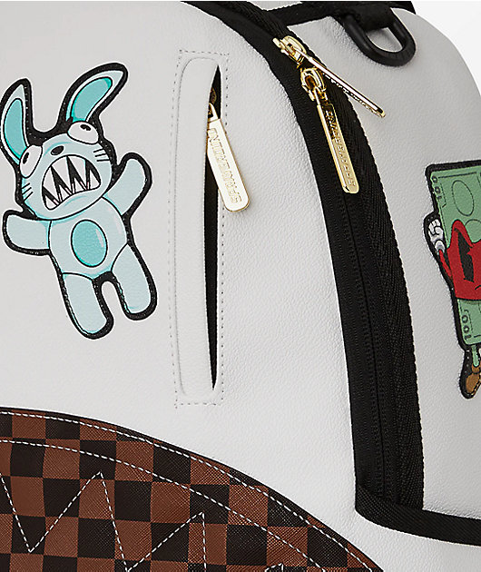 Sprayground Paris Patch Checker Backpack
