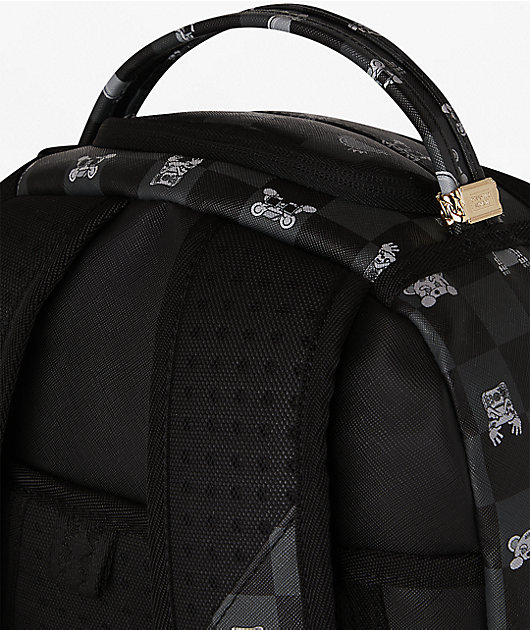 Sprayground Peeking Character Checkered Backpack | Zumiez