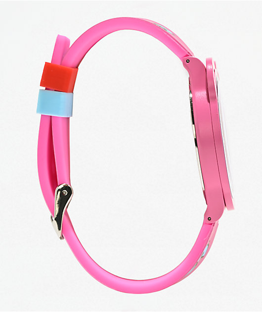 Sprayground Pink Analog Watch