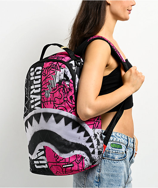 Sprayground Pink Punk Backpack | Zumiez