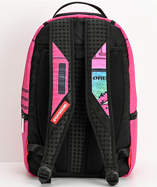sprayground pink backpack