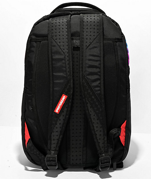 SPRAYGROUND: backpack in vegan leather with patch - Black
