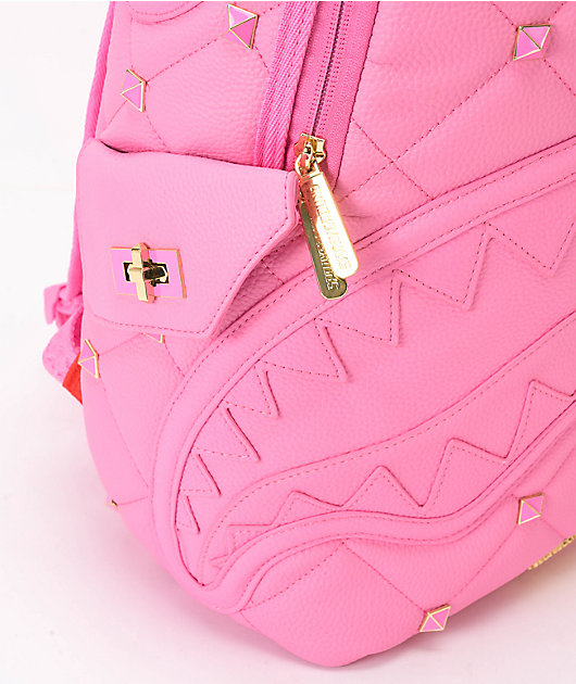 Mochila Sprayground Play Me Para Mujer - Rosa, Resistente Al Agua