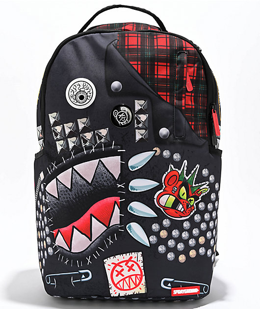 sprayground リュック Sprayground Punk Shark Backpack | Zumiez