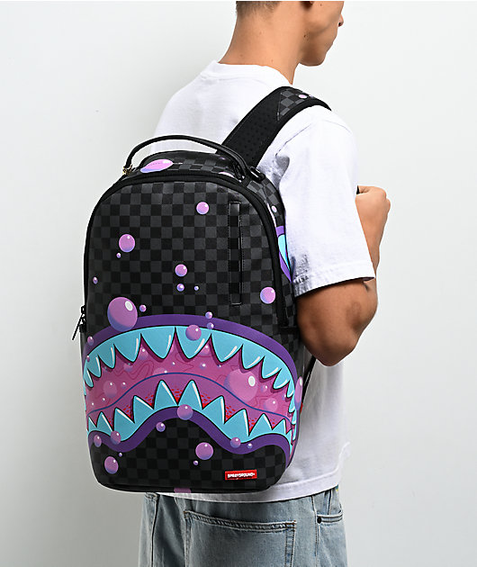 Sprayground Purple Slime Takeover Backpack | Zumiez