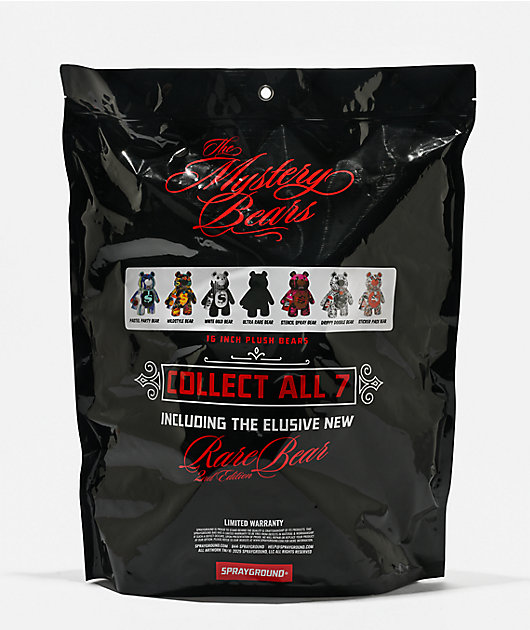 Sprayground Rare Bears Backpack Mystery Bag