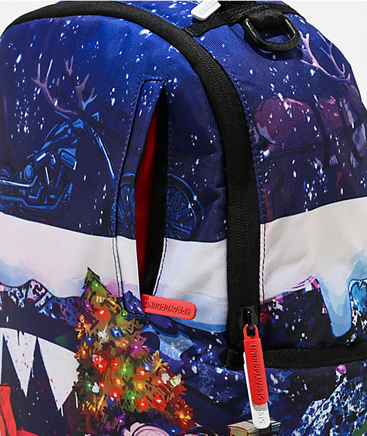 デン　【新品・正規品】Sprayground リュック サンタ Sprayground Santa Sketchy Paint Backpack | Zumiez