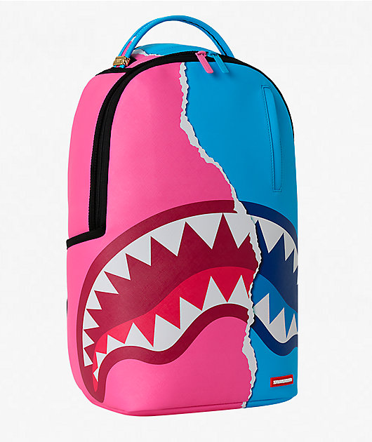 Sprayground Shark Central Cotton Candy Backpack