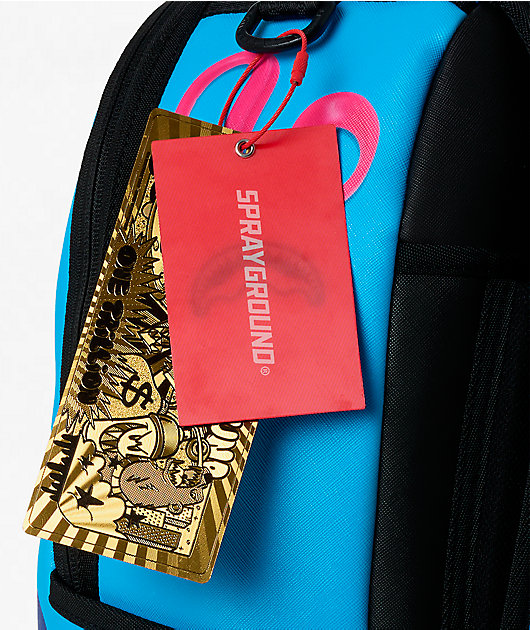 Sprayground Shark Central Cotton Candy Backpack