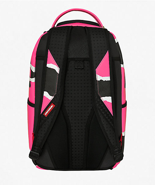 Sprayground Shark Central Duality Tear Pink Backpack