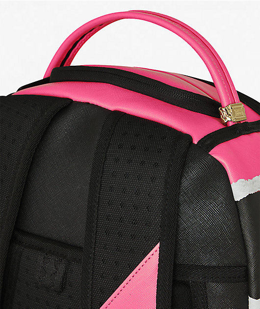 Sprayground Shark Central Duality Tear Pink Backpack