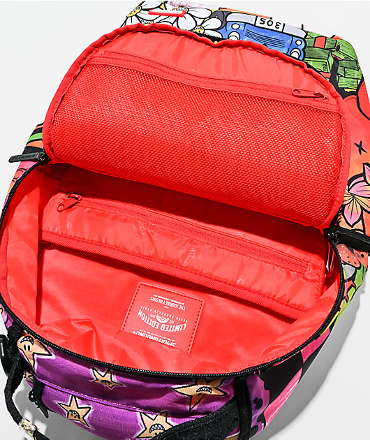 Sprayground Shark Central Duality Tear Pink Backpack