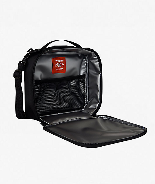 Sprayground Shark Central Insulated Black Camo Lunch Bag