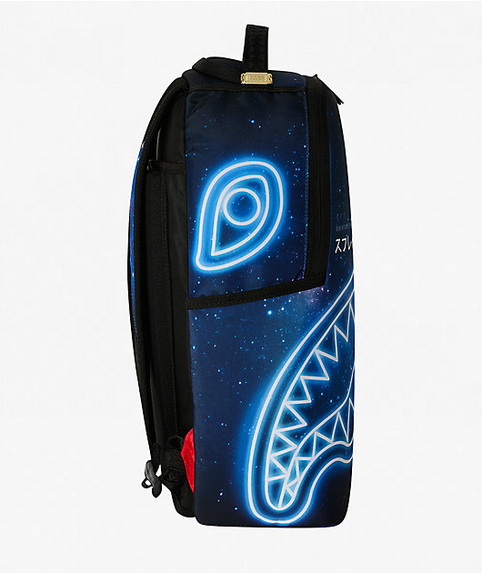 Sprayground Shark Central Neon Nebula Backpack