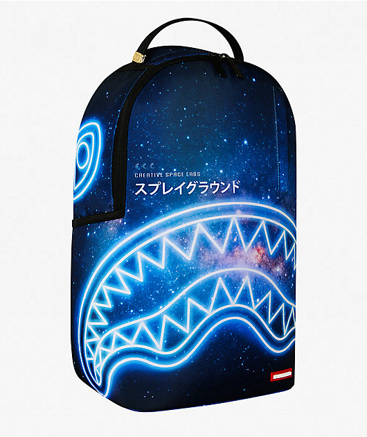 Sprayground Shark Central Neon Nebula Backpack