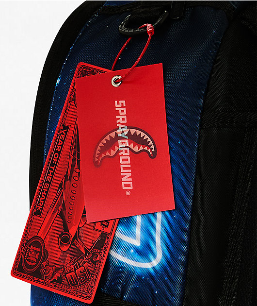 Sprayground Shark Central Neon Nebula Backpack