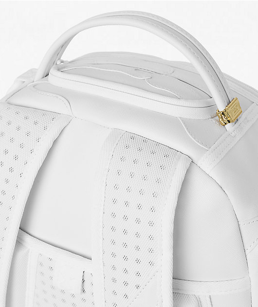 Sprayground Shark Central White Camo Backpack