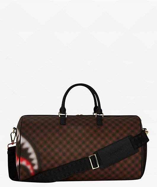 Sprayground Sharks In Paris Blur Duffle Bag