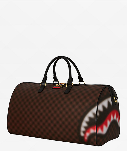 Sprayground Sharks In Paris Blur Duffle Bag