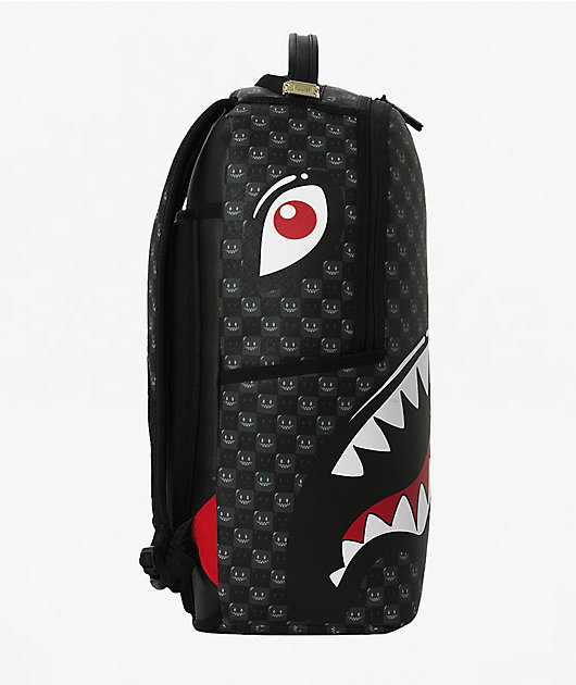 Sprayground Sharks In Paris Bubbly Black Backpack