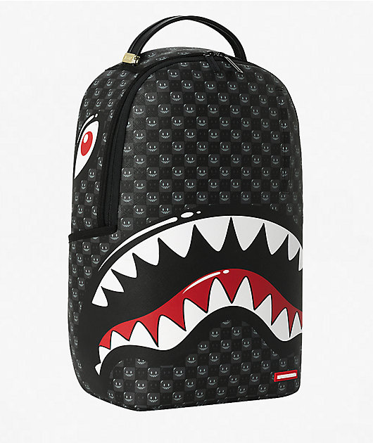 Sprayground Sharks In Paris Bubbly Black Backpack
