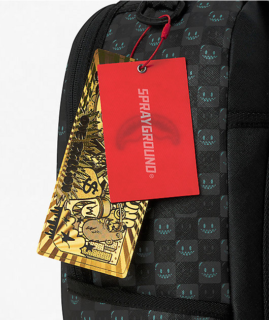 Sprayground Sharks In Paris Bubbly Black Backpack
