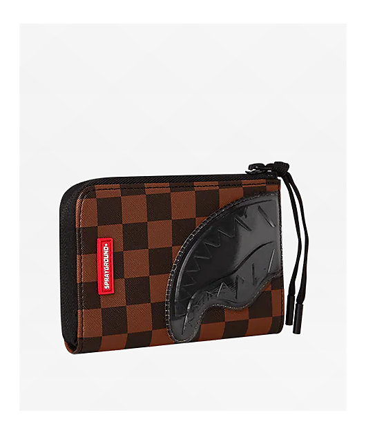 公式完売【SPRAYGROUND】SHARKS IN PARIS GT WALLET Sprayground Sharks In Paris Clear For Takeoff Zip-Out Wallet
