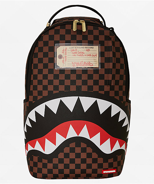 Sprayground Sharks In Paris Lost And Found Backpack Zumiez