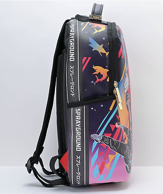 Sprayground LV Shark leather Backpack NWT