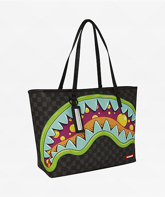 Sprayground Slime Takeover Tote Bag