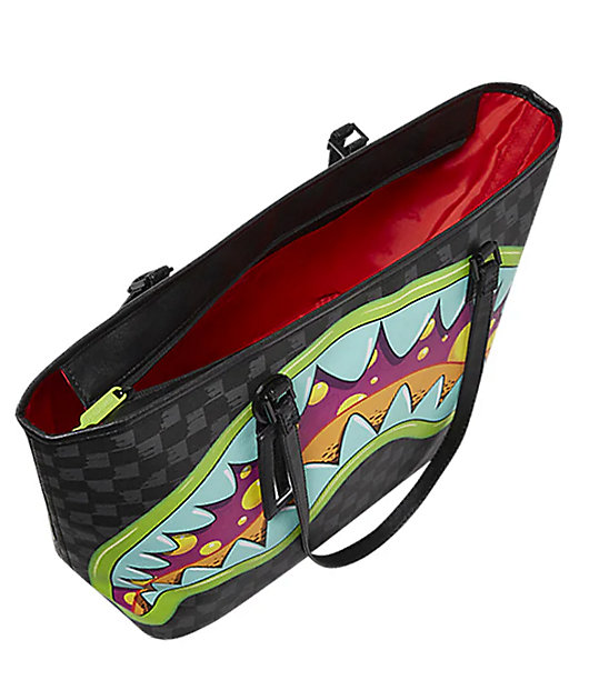 Sprayground Slime Takeover Tote Bag | Zumiez
