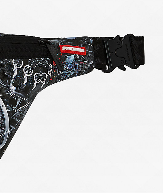 Sprayground Split Cybershark Fanny Pack