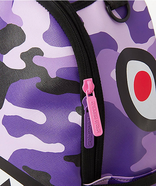 Sprayground Split Pink & Purple Camo Vegan Backpack